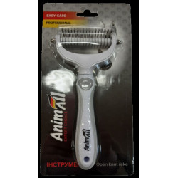 Ковтуноріз AnimAll Groom для собак і котів, сірий