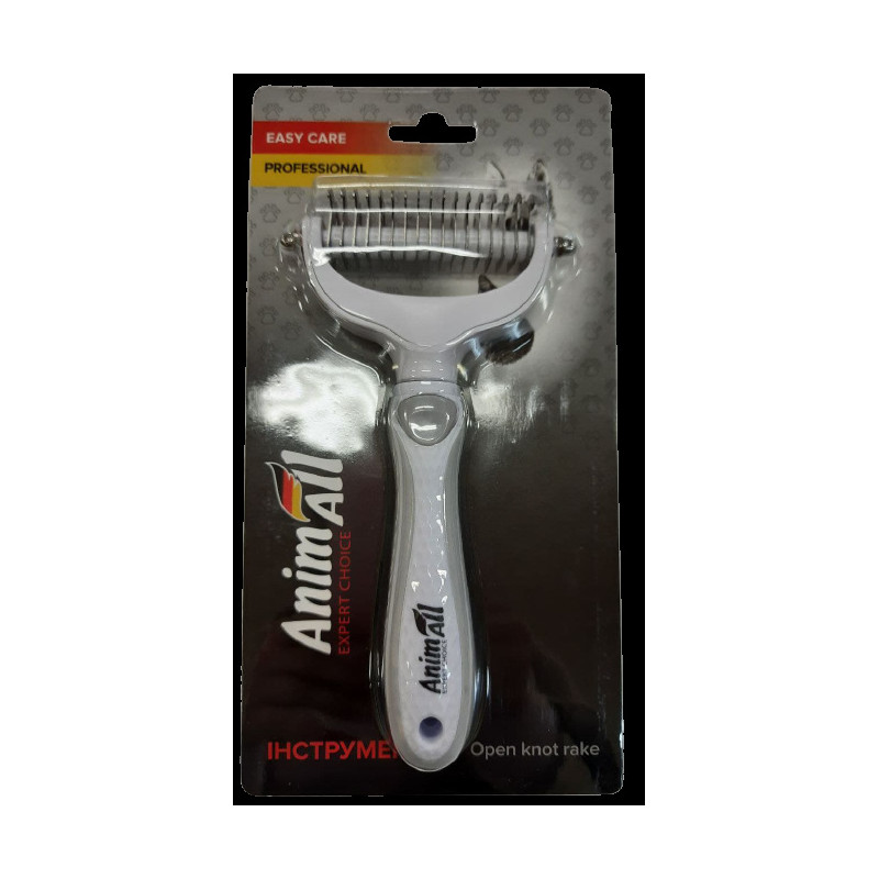 Ковтуноріз AnimAll Groom для собак і котів, сірий