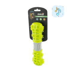 Іграшка AnimAll GrizZzly мультифункціональна кісточка, для собак, 24.4×7.3×5.1 см, зелено-сіра