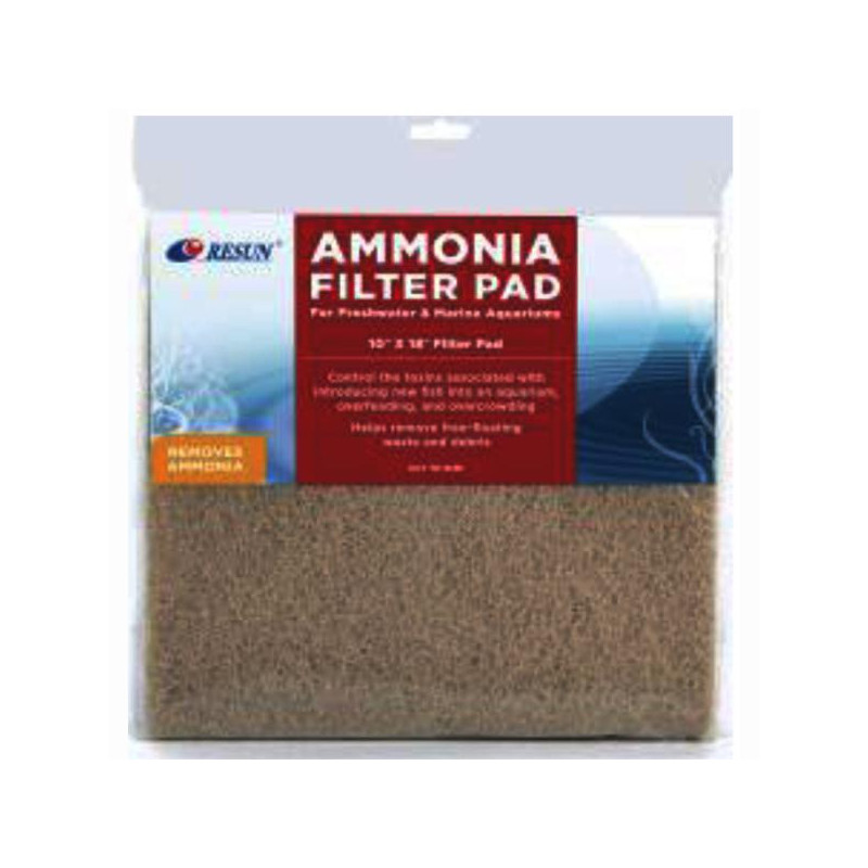 Фільтруючий матеріал Resun FTP-02 килимок, з сорбентом амонію, 254х457 мм