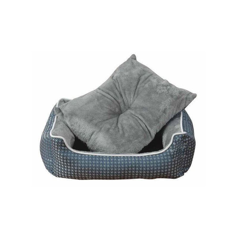 АnimAll Лежак Nena Star з візерунком XL GREY (84X66X19)