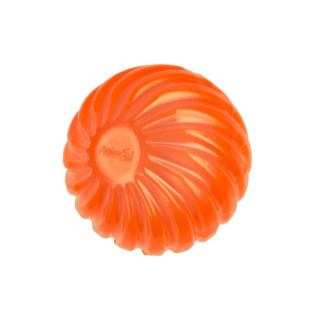 АnimАll Fun м'яч хвиля з пищалкою, 65 мм, помаранчевий