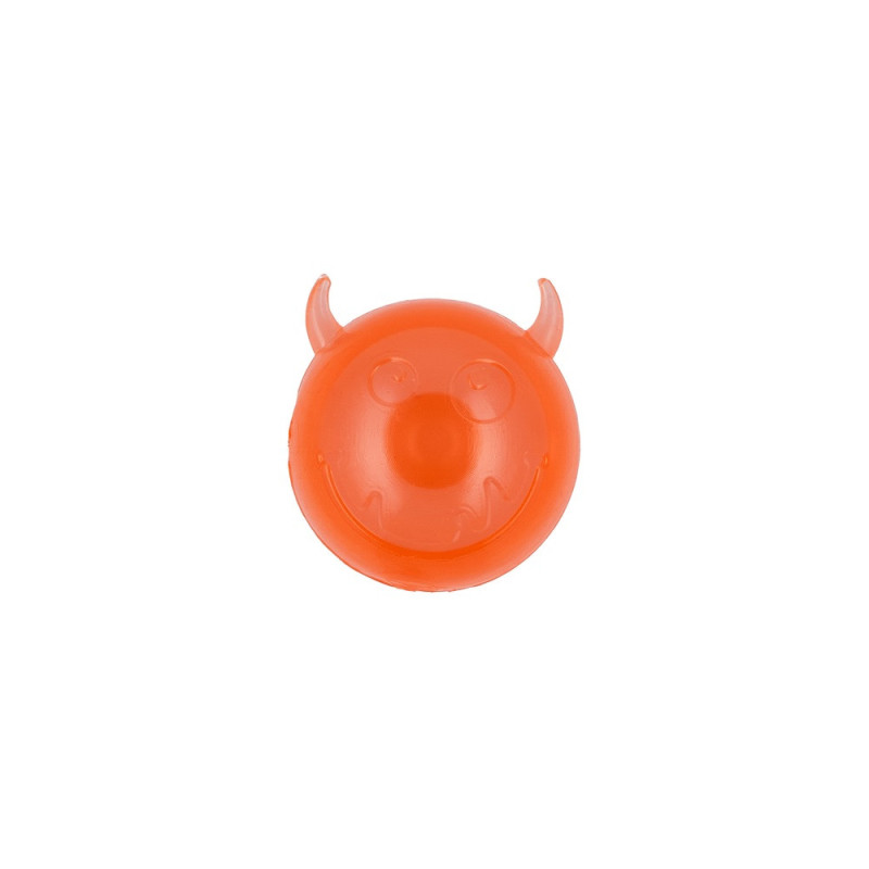АnimАll Fun м'яч чортик з пищалкою, 45 мм, помаранчевий