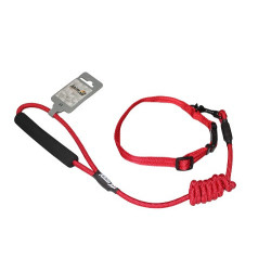 Комплект нашийник з повідцем AnimAll для собак, M, 1×120 см/27-42 см, червоний