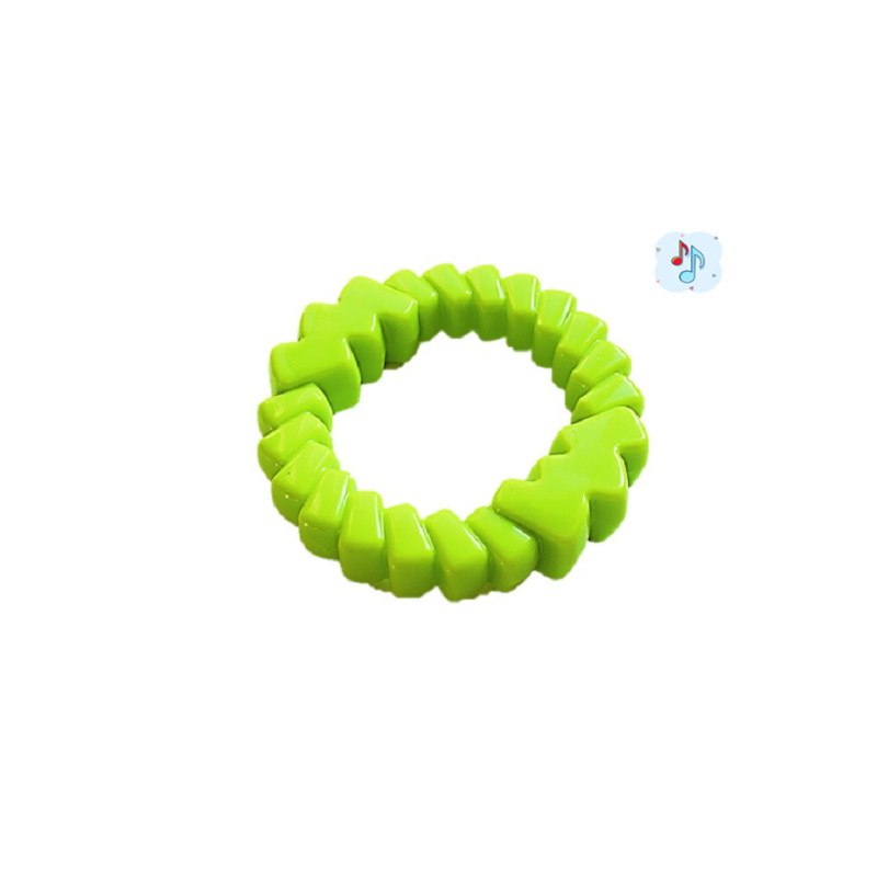 Іграшка AnimAll GrizZzly для собак, кільце мотиваційний, зелене, 16.5 см