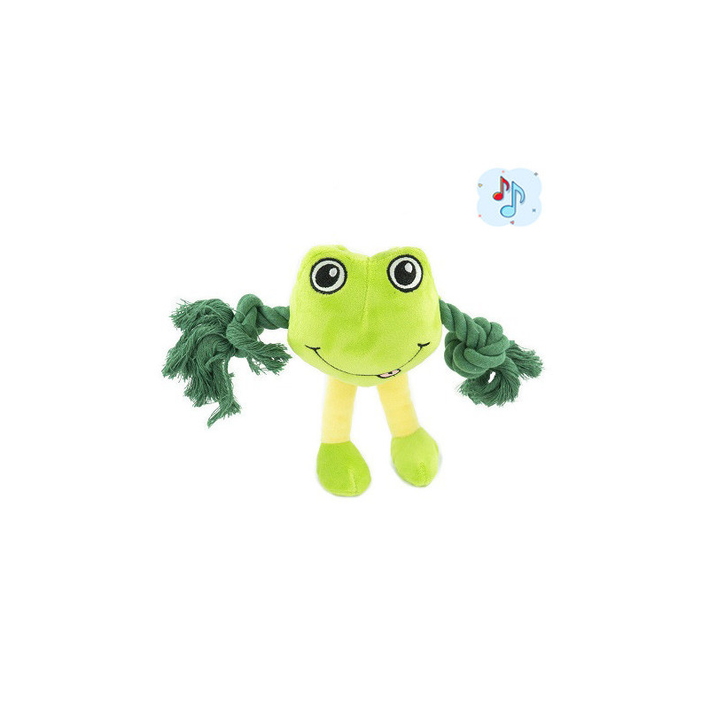 М'яка іграшка AnimAll GrizZzly Жабеня, для собак, 29×22×7 см