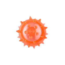 АnimАll Fun м'яч шипований з пищалкою, 45 мм, помаранчевий