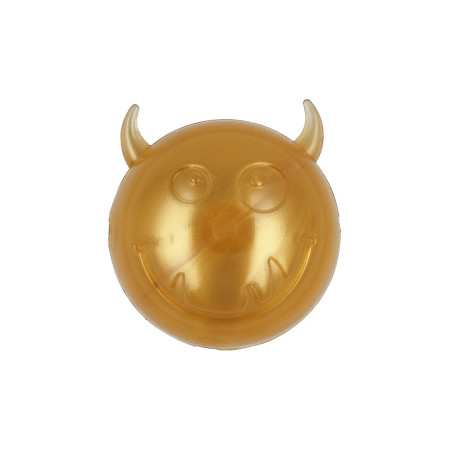 АnimАll Fun м'яч чортик з пищалкою, 65 мм, золотий