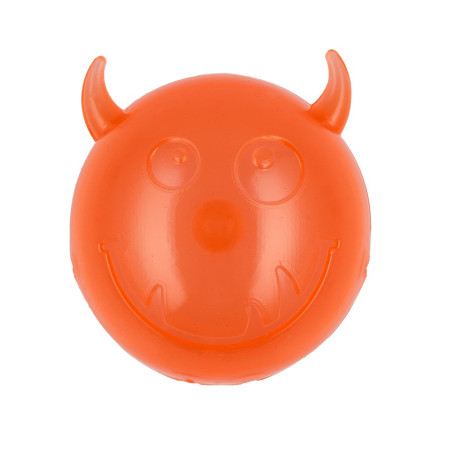 АnimАll Fun м'яч чортик з пищалкою, 75 мм, помаранчевий