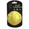 Іграшка AnimAll GrizZzly для собак, тенісний м'яч, жовтий, 9.2 см