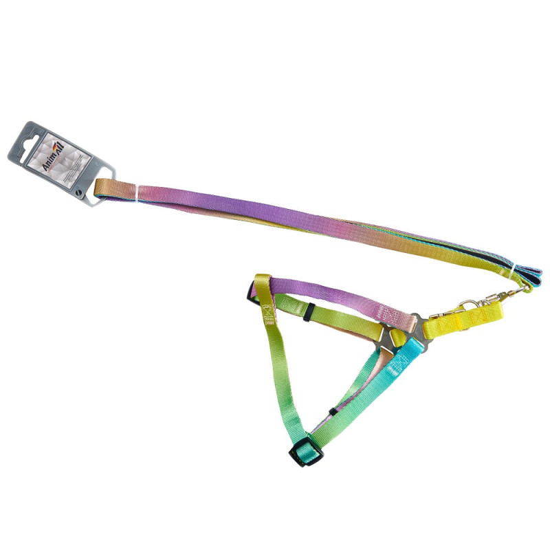 AnimAll Набір (шлея + повідець), panton 2, 15/300-400/1800 мм