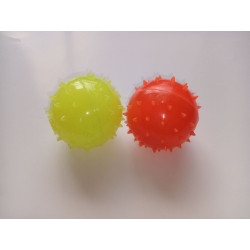 АnimАll Fun м'яч шипований з пищалкою, 75 мм, рожевий