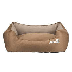 Лежанка AnimAll Gama L Gold Brown для собак і котів, золотисто-коричнева, 65×51×18 см