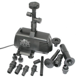 Помпа Resun King-5F фонтанная, 6000 л / ч, 4 м, c насадками