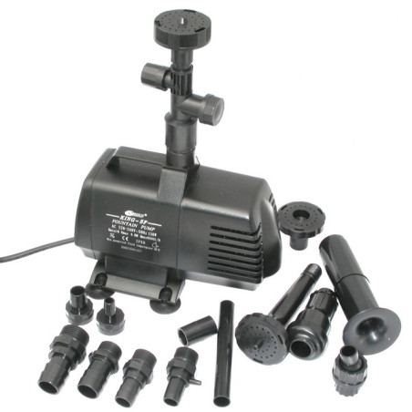 Помпа Resun King-5F фонтанная, 6000 л / ч, 4 м, c насадками