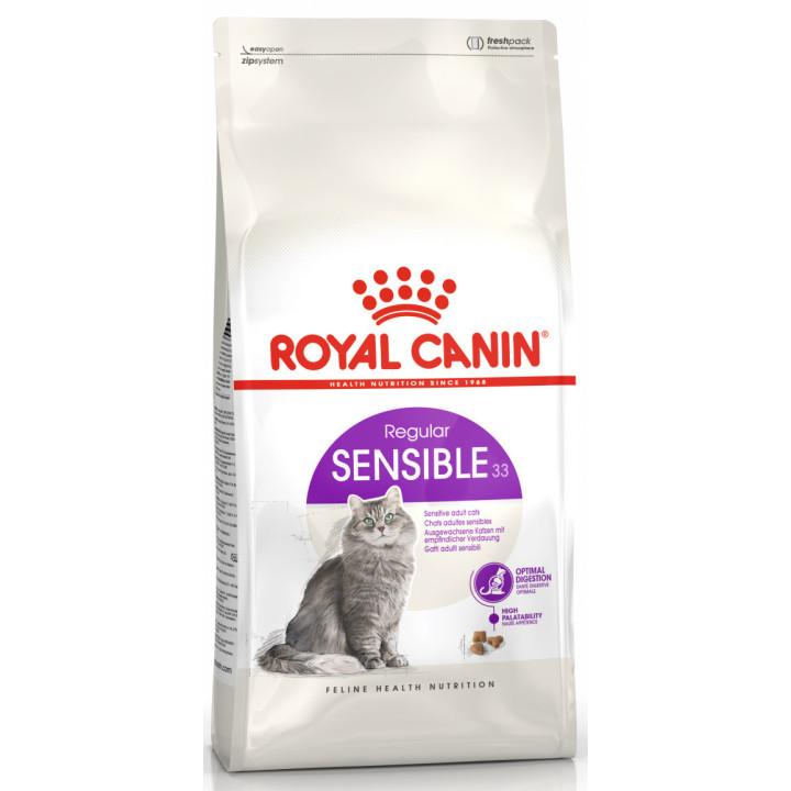 Купуйте 0.4 кг Royal Canin SENSIBLE для котів із чутливим травленням - Ваш вибір номер один!
