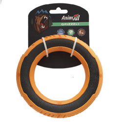 Іграшка AnimAll GrizZzly для собак, супер-кільце, помаранчеве, 15 см