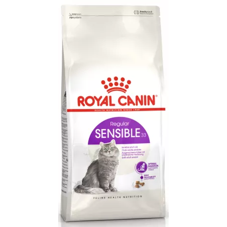 Купуйте 4 кг Royal Canin SENSIBLE для котів із чутливим травленням - Ваш вибір номер один!