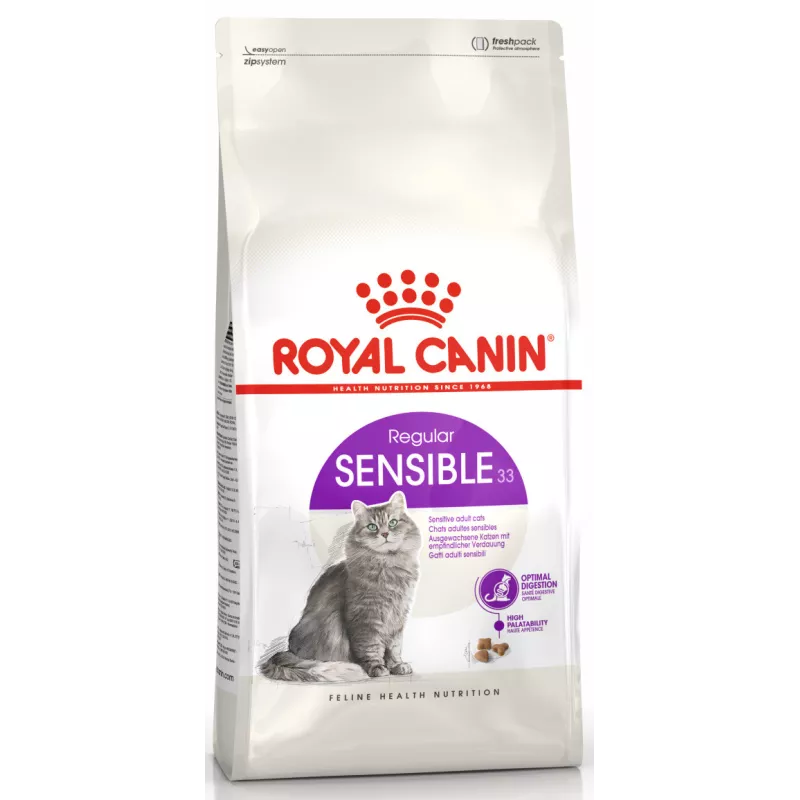 Купуйте 10 кг Royal Canin SENSIBLE для котів із чутливим травленням - Ваш вибір номер один!