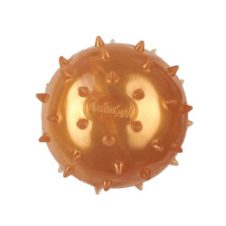 АnimАll Fun м'яч шипований з пищалкою, 65 мм, золотий