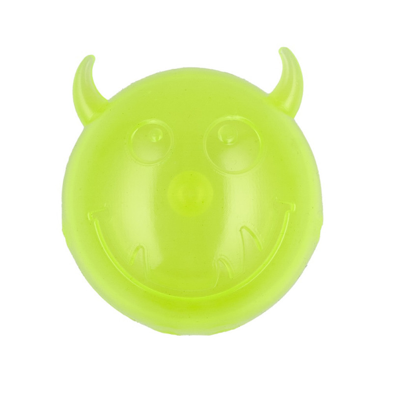 АnimАll Fun м'яч чортик з пищалкою, 75 мм, жовтий