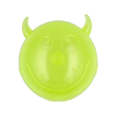 АnimАll Fun м'яч чортик з пищалкою, 75 мм, жовтий