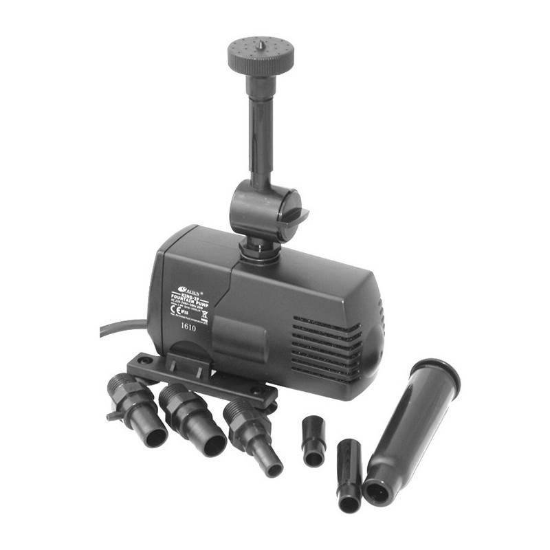 Помпа Resun King-2F фонтанная, 1000 л / ч, 1.95 м, c насадками