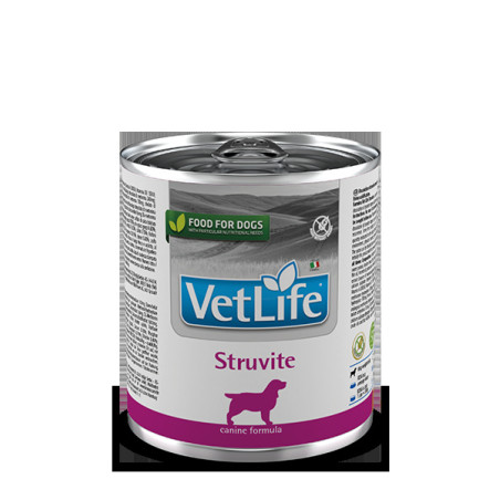 Вологий корм для собак Farmina Vet Life Struvite дієт. харчування, для розчинення струвітних уролітів, 300 г