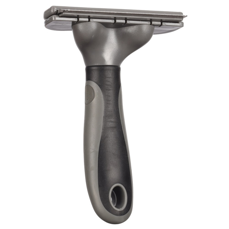 Flamingo 522396 Дешеддер для вичісування шерсті для собак, L|16х11см