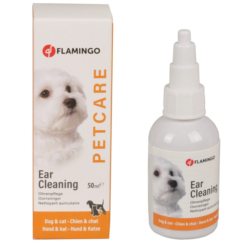 Flamingo 510951 Краплі для гігієни вух собак/котів, 50мл 