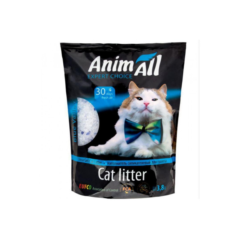 Blue Valley 3.8 Л Силікагелевий Наповнювач Для Котячого Туалету