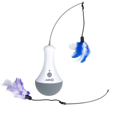 Іграшка-неваляшка AnimAll CrazZzy, сіра