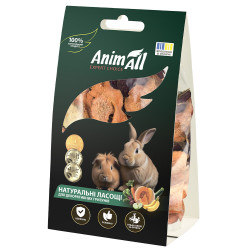 Ласощі для гризунів TM AnimAll, сушений овочевий мікс з цукіні, 50г