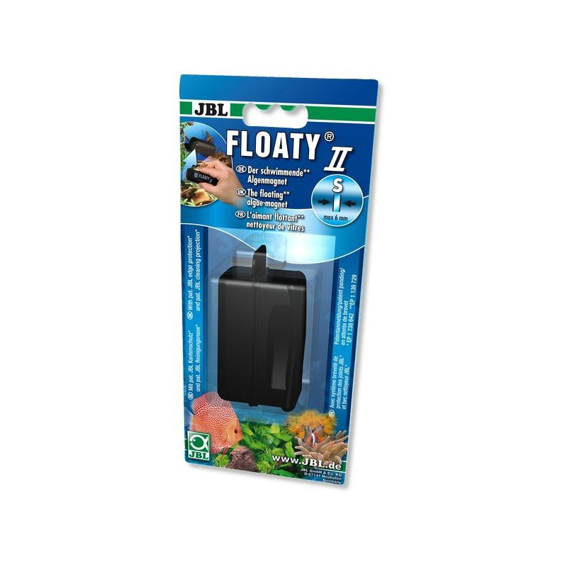 Плаваючий магнітний скребок JBL Floaty II S для акваріумних стекол до 6 мм