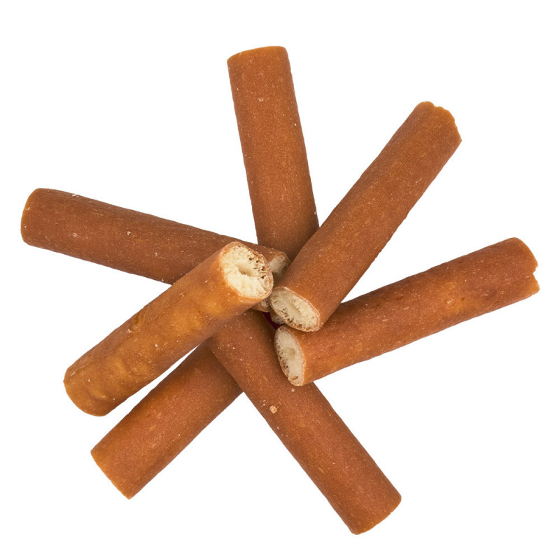 Ласощі Flamingo курячі трубочки фаршировані рисом для собак 75 г