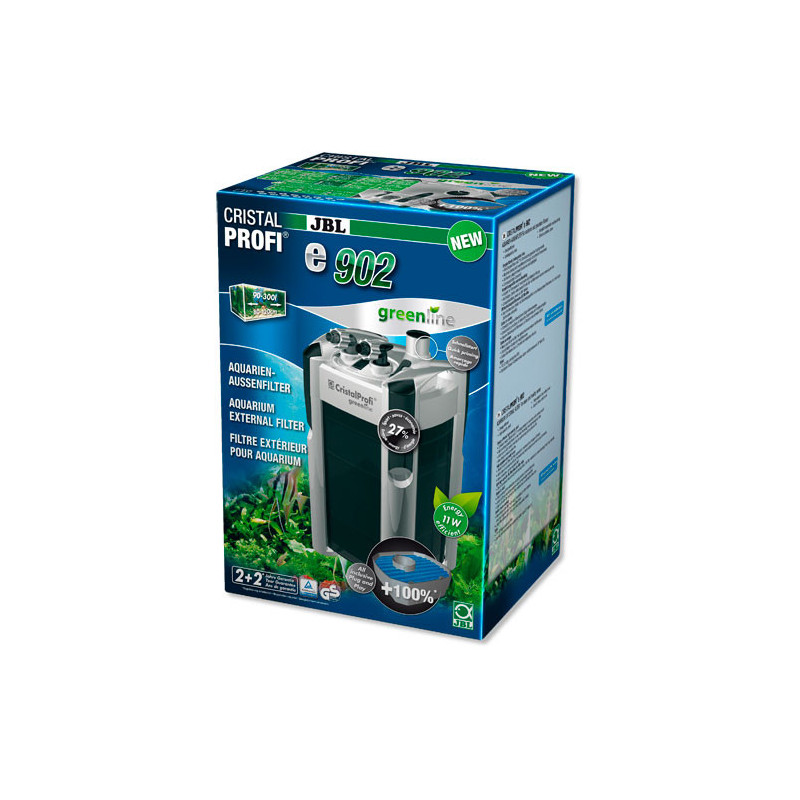 Зовнішній фільтр JBL CristalProfi e902 greenline для акваріумів 90-300 л
