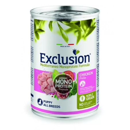 Exclusion Puppy Chicken 400 г - Консерви для Цуценят до 12 місяців з Куркою