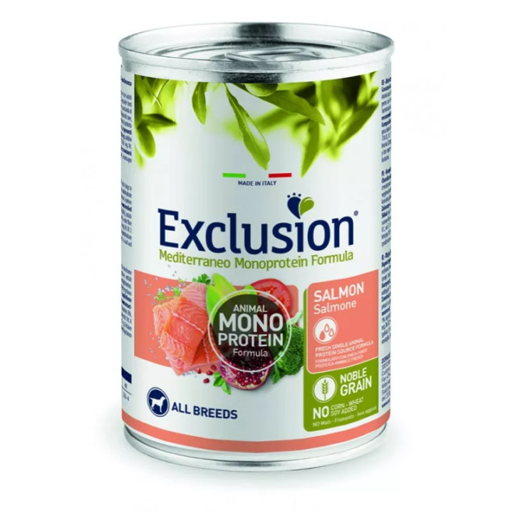 Exclusion Adult Salmon 400 г - Консерви для дорослих собак всіх порід з Лососем