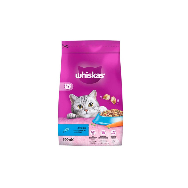 Whiskas Сухий корм для котів з куркою 300 г