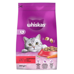 Whiskas Сухий корм для котів з яловичиною 300 г