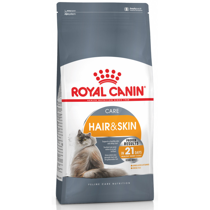 Купити 0.4 кг Royal Canin Hair and Skin Care для котів | Здоров'я шерсті та шкіри