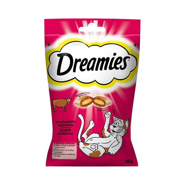 DREAMIES зі смачненьким сиром | Ласощі для котів | Доставка по Україні