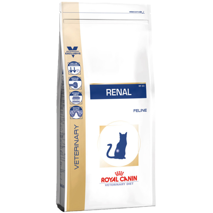 Купити Дієтичний Корм Royal Canin Renal Feline для Котів з Нирковою Недостатністю