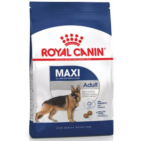 Купуйте Сухий Корм Royal Canin Maxi Adult 15 кг для Великих Порід – Оптимальне Харчування