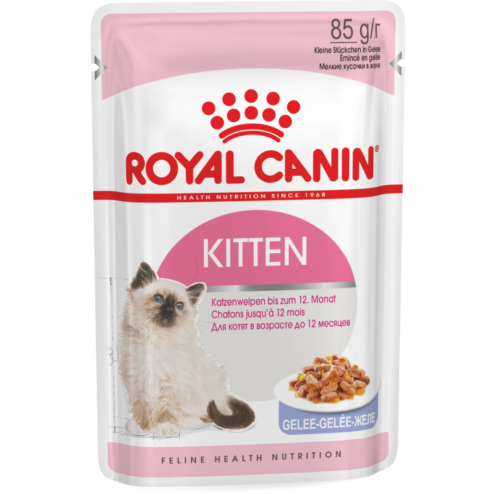 Royal Canin Kitten Instinctive In Jelly 0.085 кг | Консервований корм в желе для кошенят