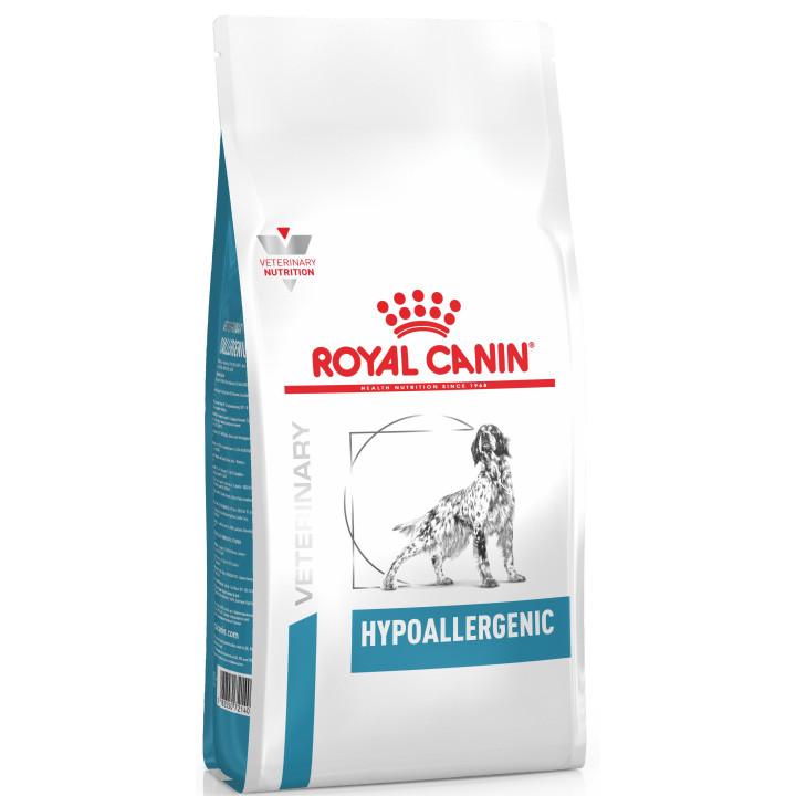 Royal Canin Hypoallergenic: корм для собак з небажаною реакцією на їжу з гідролізованими білками та захисною функцією шкіри. 14