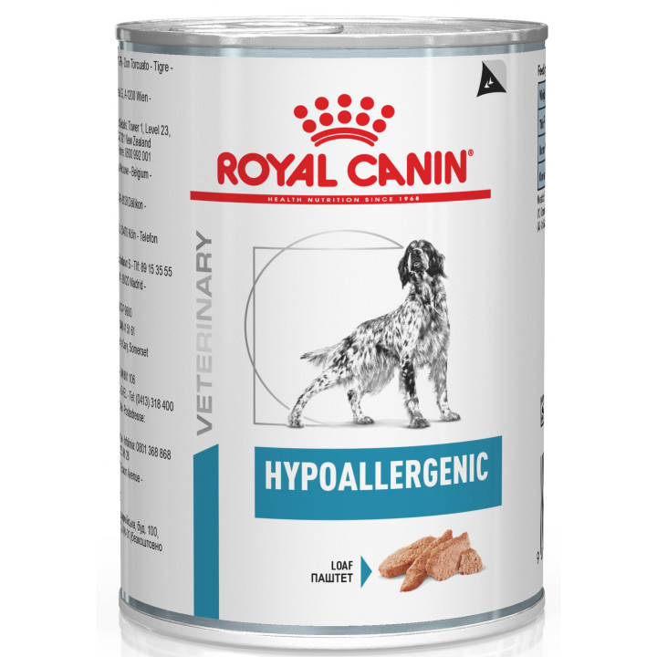 Royal Canin Hypoallergenic Dog Cans 0.4 кг