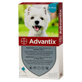 Advantix 4-10 кг (1 Піпетка)