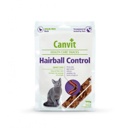 Canvit Hairball Control 100 г - Виведення шерсті - Ласощі для котів з качкою