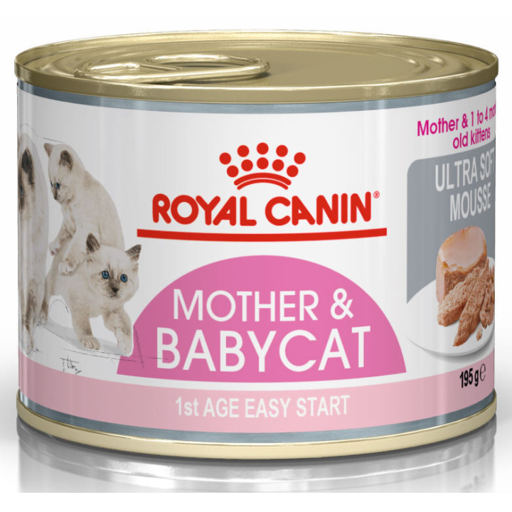 Babycat Instinctive Cans  Корм Для Кошенят Та Вагітних Кішок 0,195 кг
